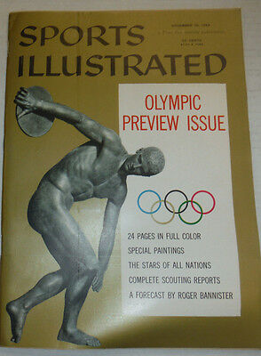 Sports Illustrated Magazine Olympic Preview 24 Pages Color November 1956 040715R