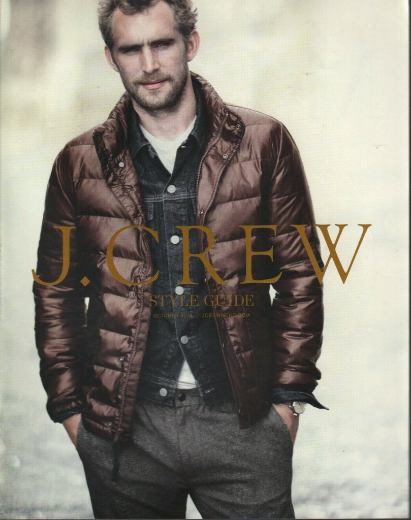 J Crew Fashion Clothing Catalog Men's Style Guide October 2014 39pgs 031820AME