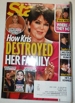 Star Magazine Kris Jenner & Km Kardashian December 2014 022315r2