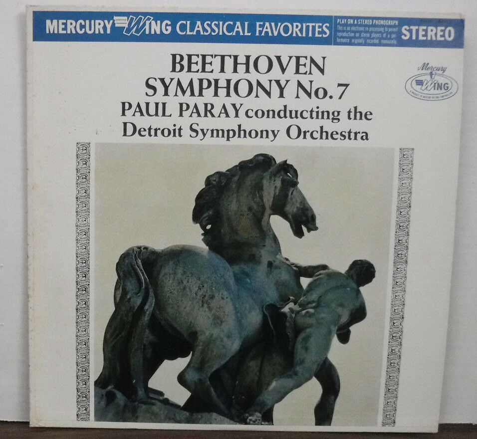 Beethoven Symphony No.7 Paul Paray Detroit Symphony Orchestra SRW18007 092917mne