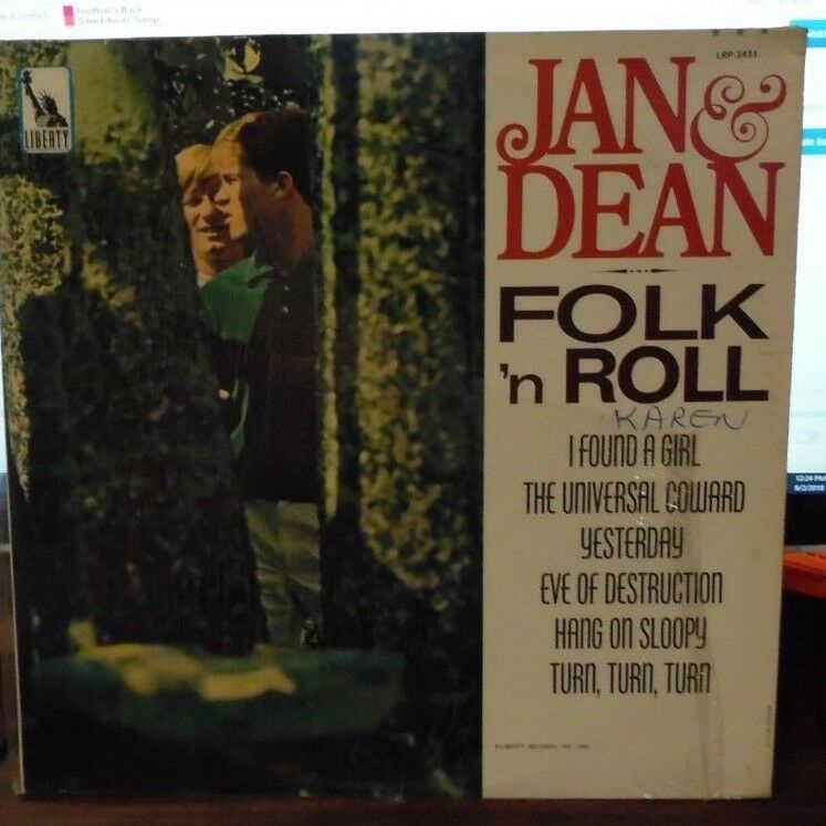 Jan & Dean Folk n Roll vinyl LRP3431 090218LLE