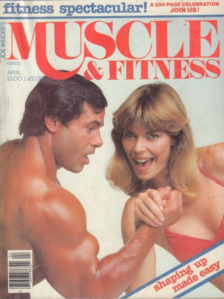 Muscle & Fitness April 1981 Bob Gardner Clarence Bass Lou Ferrigno 121318DBE