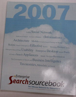 Enterprise Search Sourcebook Magazine Features Commentaries 2007 031615R