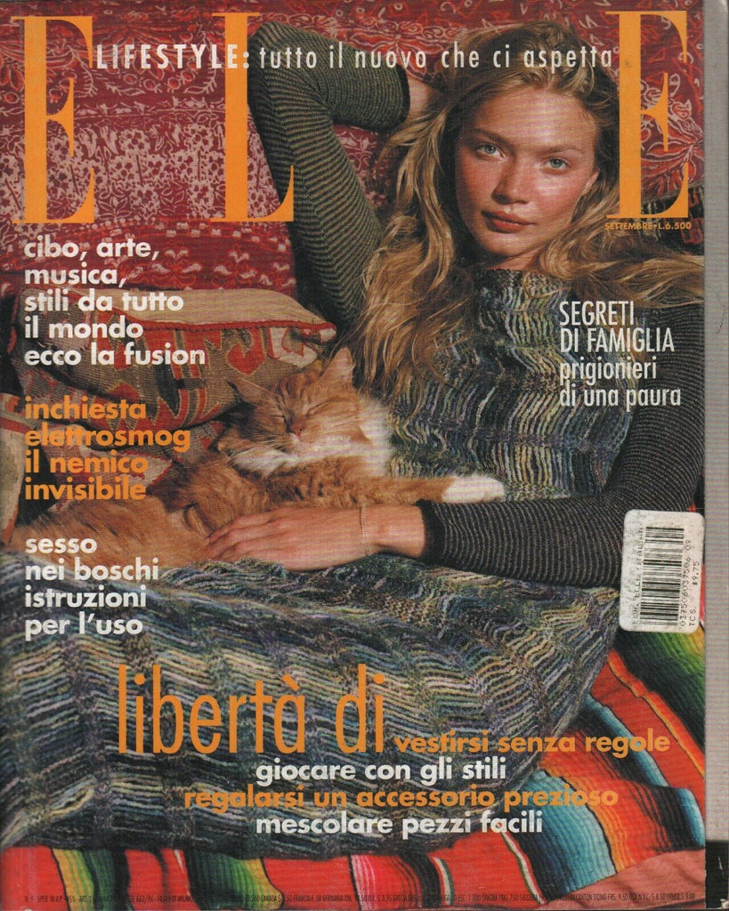 Elle Italian Fashion Magazine September 1999 Will Smith Rene Russo 100720ame2
