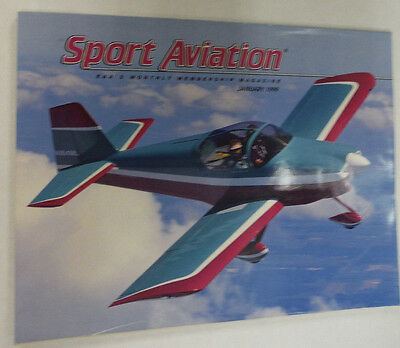 Sport Aviation Magazine Harmon Lange & Glider Aerobatics January 1999 081414R