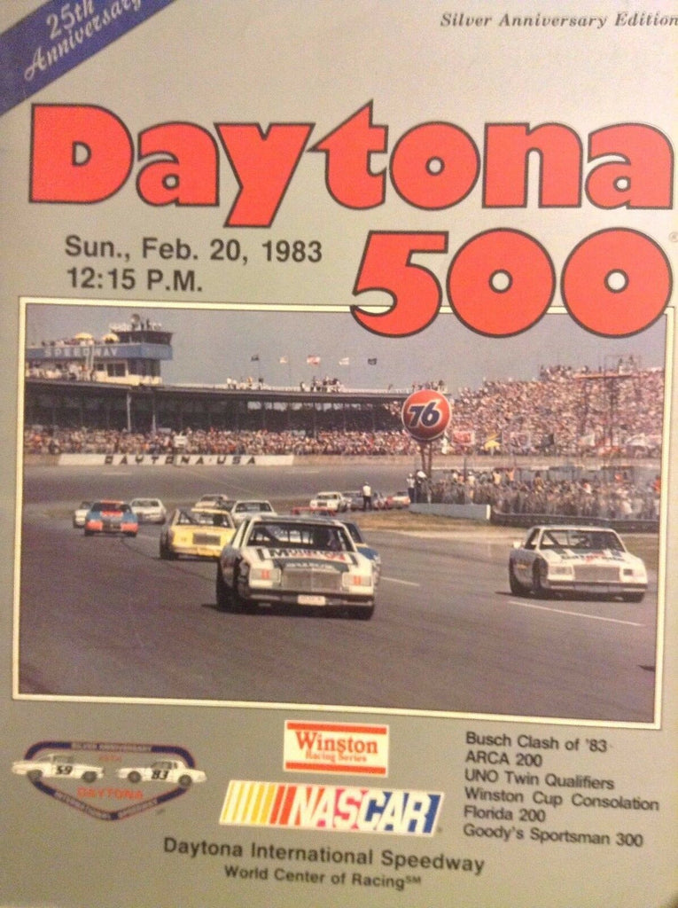 Daytona 500 Magazine ARCA 200 Unto Twin Qualifiers February 20, 1983 111717nonrh