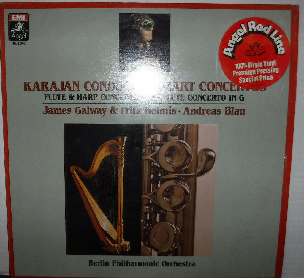 Karajan Conducts Mozart Concertos FLue & Harp Concerto in C 010718LLE