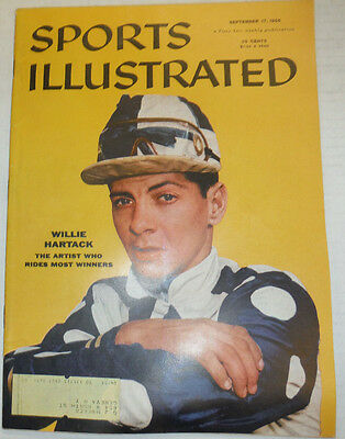 Sports Illustrated Magazine Willie Hartack September 1956 040715R