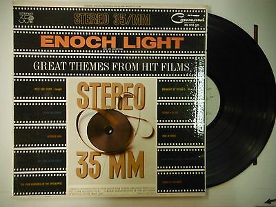 33 RPM Vinyl Enoch Light Great Themes From Hit Films Command RS835-S.D 111214KME
