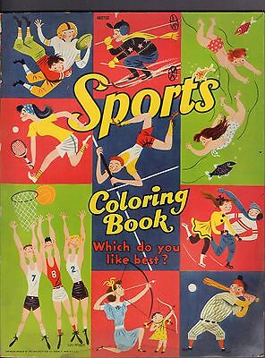 Sports Saalfeuld Publishing Coloring Book Unused VG 062816DBEL
