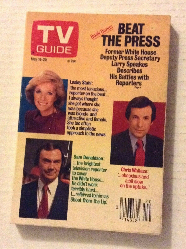 Tv Guide Magazine Chris Wallace Sam Donaldson May 14-20 1988 021417RH