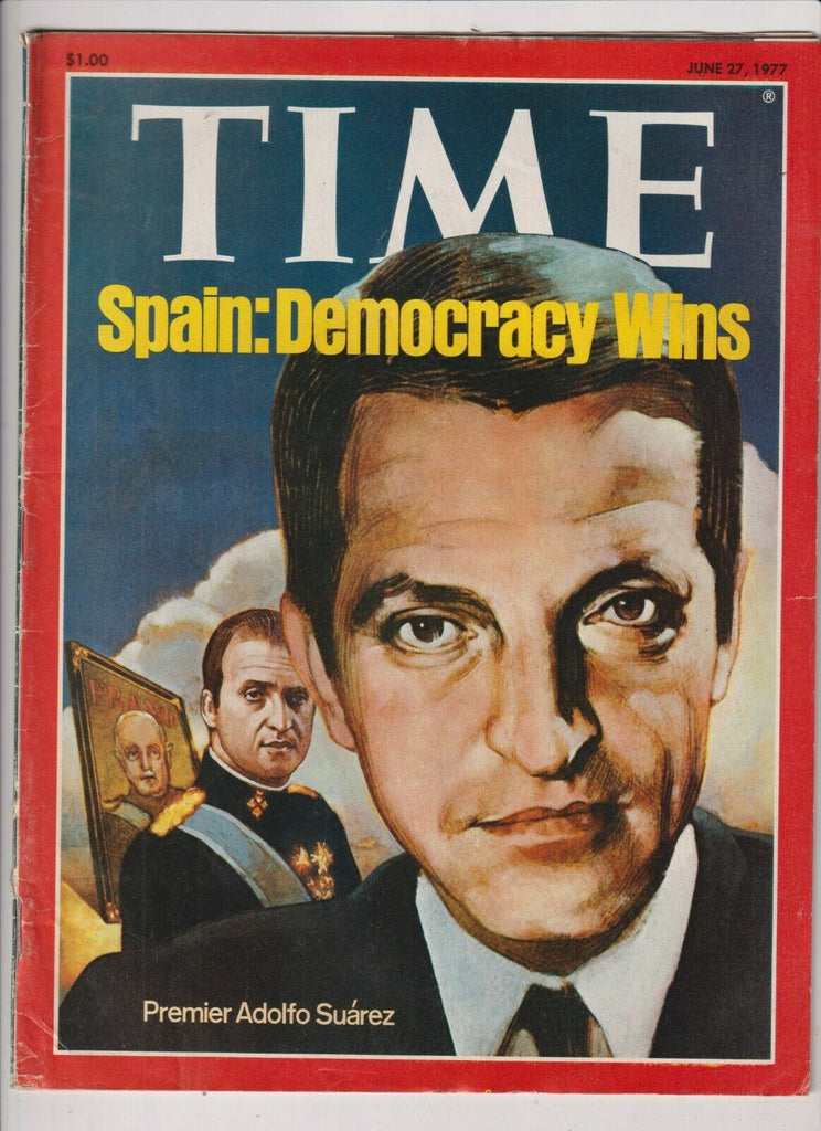 Time Mag Spain Democracy Wins June 27, 1977 110619nonr