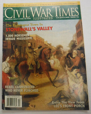 Civil War Times Magazine Stonewall's Valley February 1996 081215R