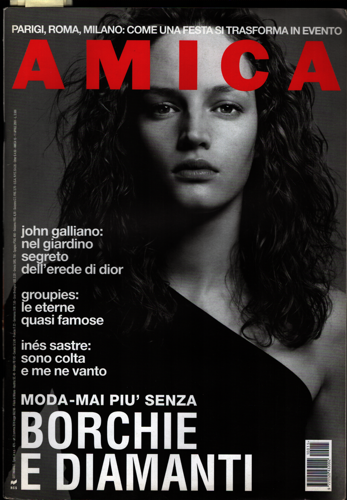 Amica Italian Fashion Magazine April 11 2001 John Galliano 021121ame2