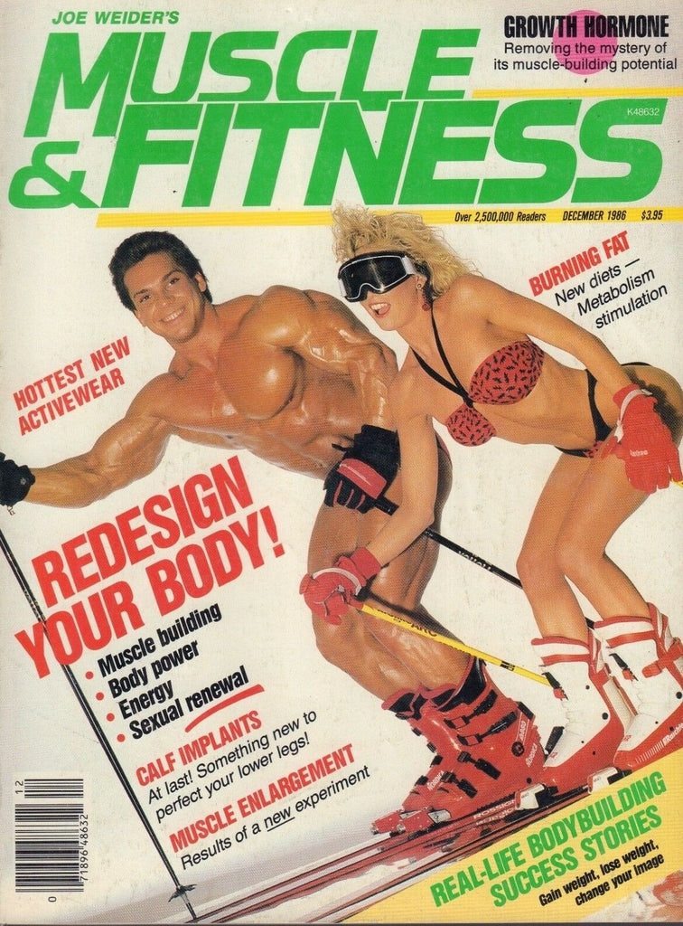 Muscle & Fitness December 1986 Jane Chapluk Rich Gaspari 121218DBE