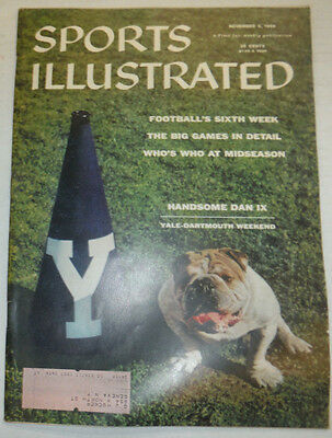 Sports Illustrated Magazine Dan IX Yale Dartmouth Weekend November 1956 040715R