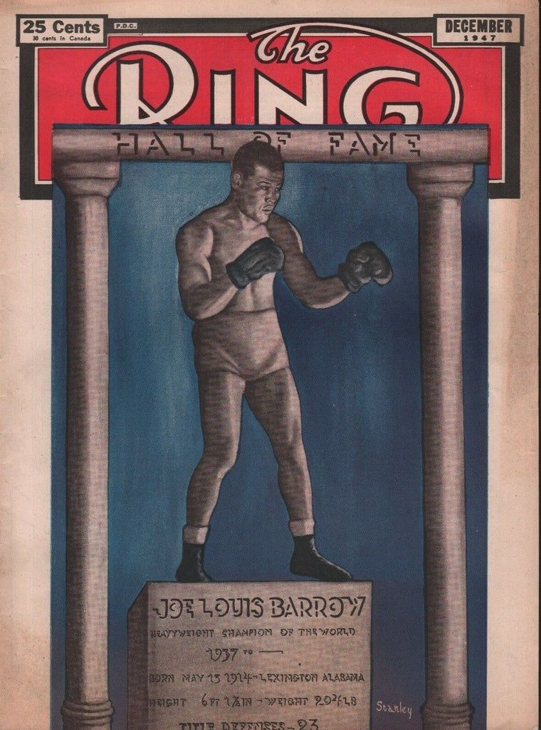 Joe Louis The Ring December 1947 051118DBX