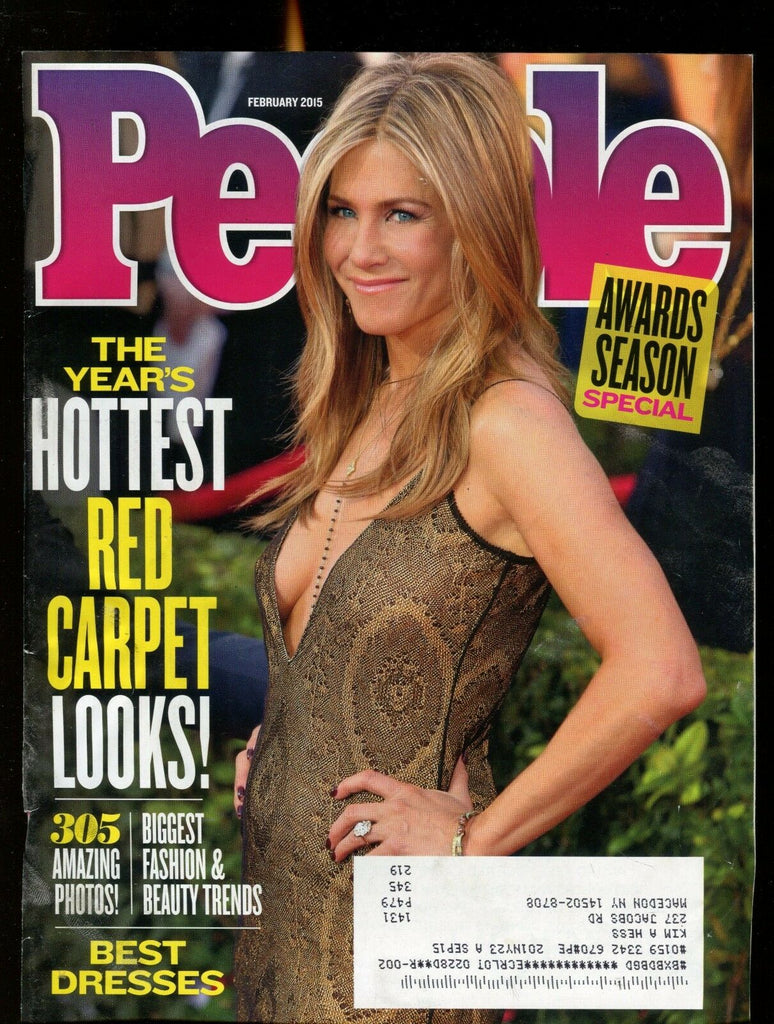 People Magazine February 2015 Jennifer Aniston EX w/ML 122116jhe