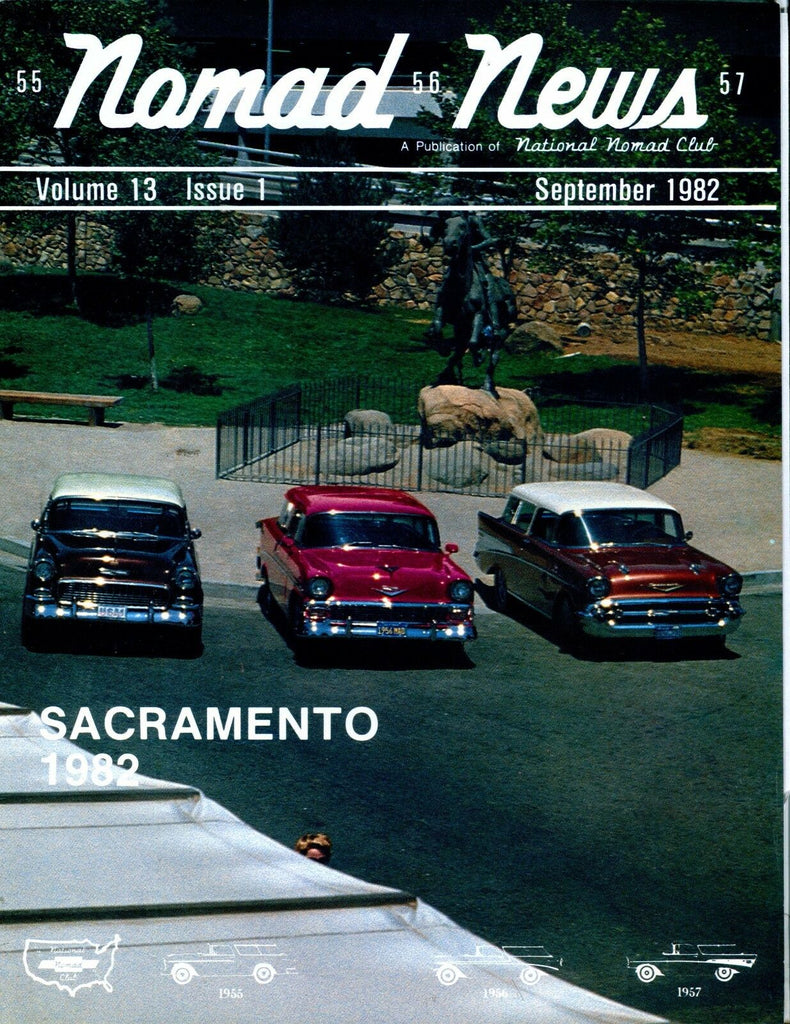 Nomad News Magazine September 1982 Chevrolet Sacramento EX 032217nonjhe