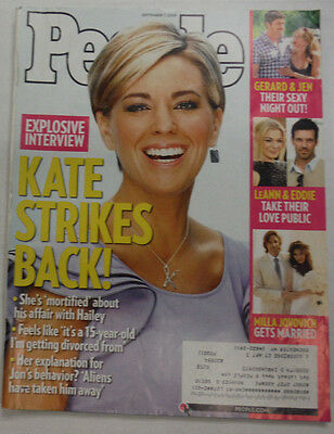 People Magazine Kate Strikes Back & Gerard Butler September 2009 051915R