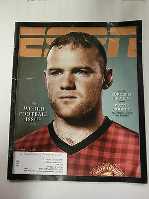 Espn Magazine Wayne Rooney May 28, 2012 World Football Issue 061113ame2