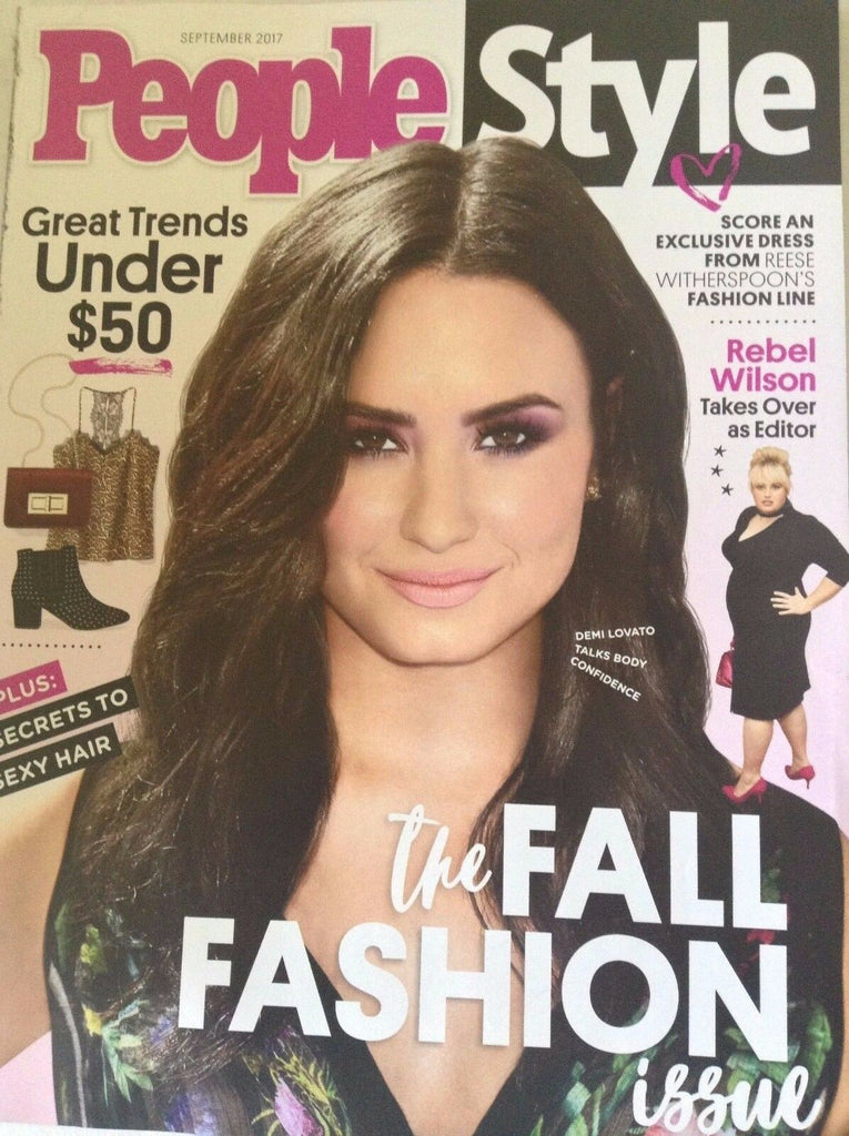 People Style Magazine Rebel Wilson Demi Lovato September 2017 083117nonrh