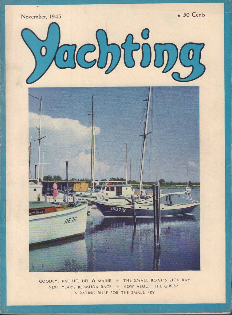 Yachting November 1945 Bermuda Race, Maine 032317nonDBE