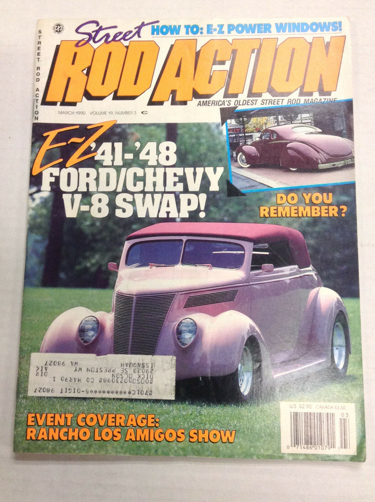 Rod Action Magazine Ford/Chevy V-8 Swap March 1990 031017NONRH
