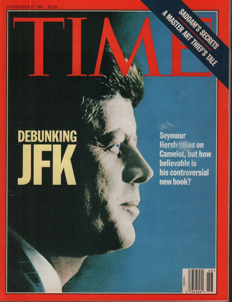 Time Magazine November 17 1997 JFK John F Kennedy Saddam 072619AME