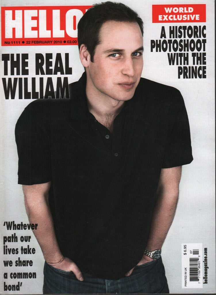 Hello! Magazine February 22 2010 Prince William 062918DBE3