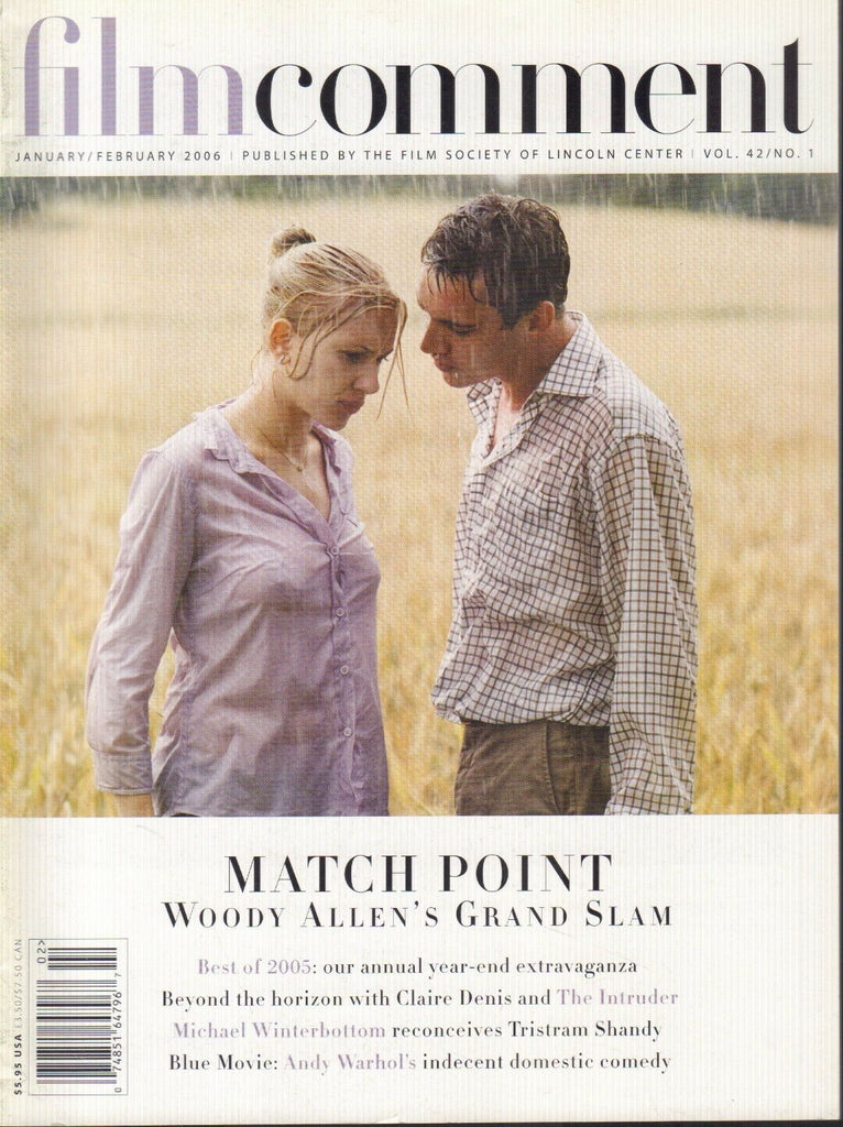 Film Comment January/February 2006 Lars von Trier Claire Denis 082918AME