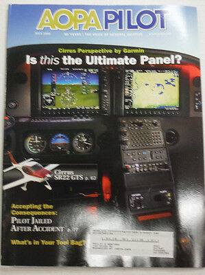 AOPA Pilot Magazine Is This The Ultimate Panel Cirrus SR22 GTS July 2008 013115R