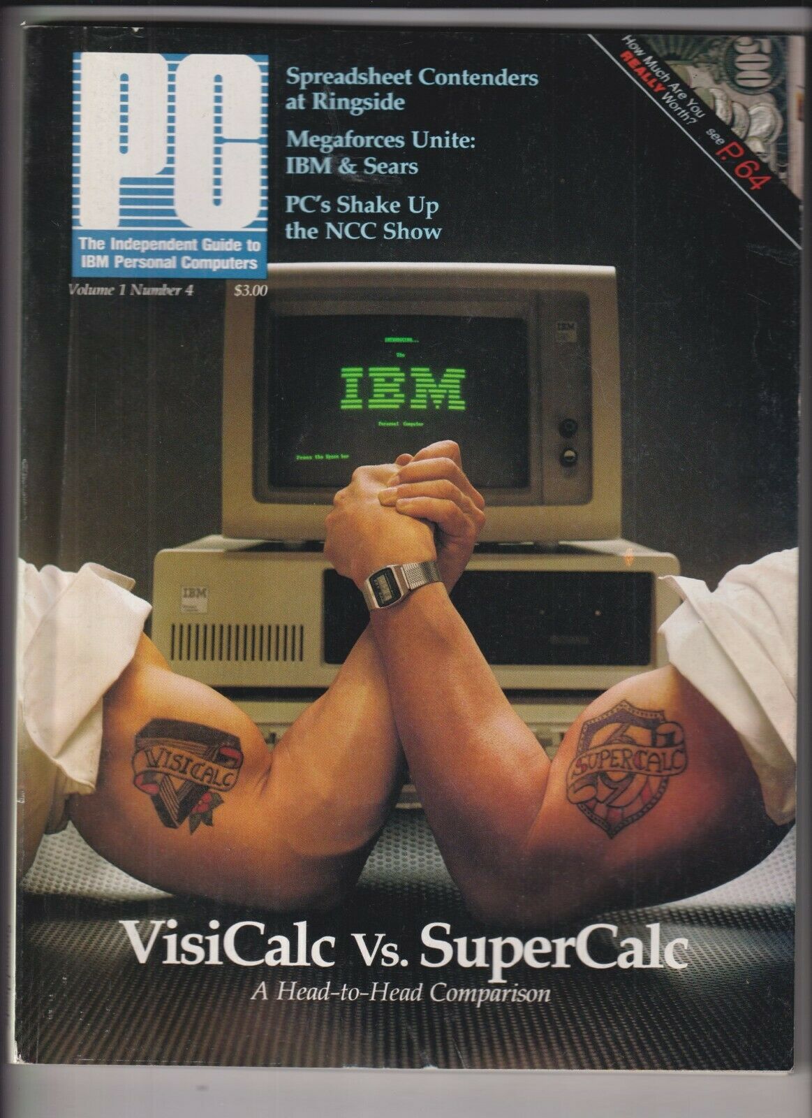 PC Magazine VisiCalc Vs SuperCalc & Comparison Vol.1 No.4 120619nonr ...