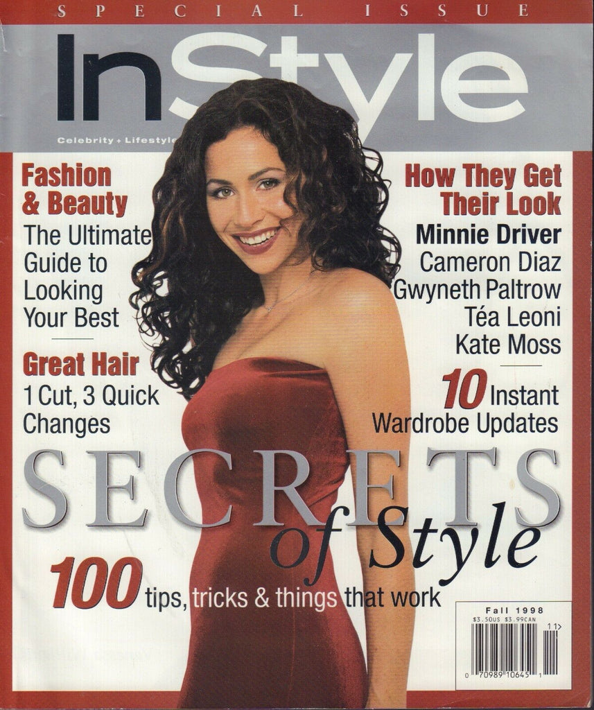 In Style Magazine Fall 1998 Minnie Driver 072117nonjhe