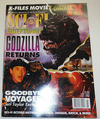 Sci-Fi Magazine Godzilla & Goodbye Voyager July 1998 110514R1