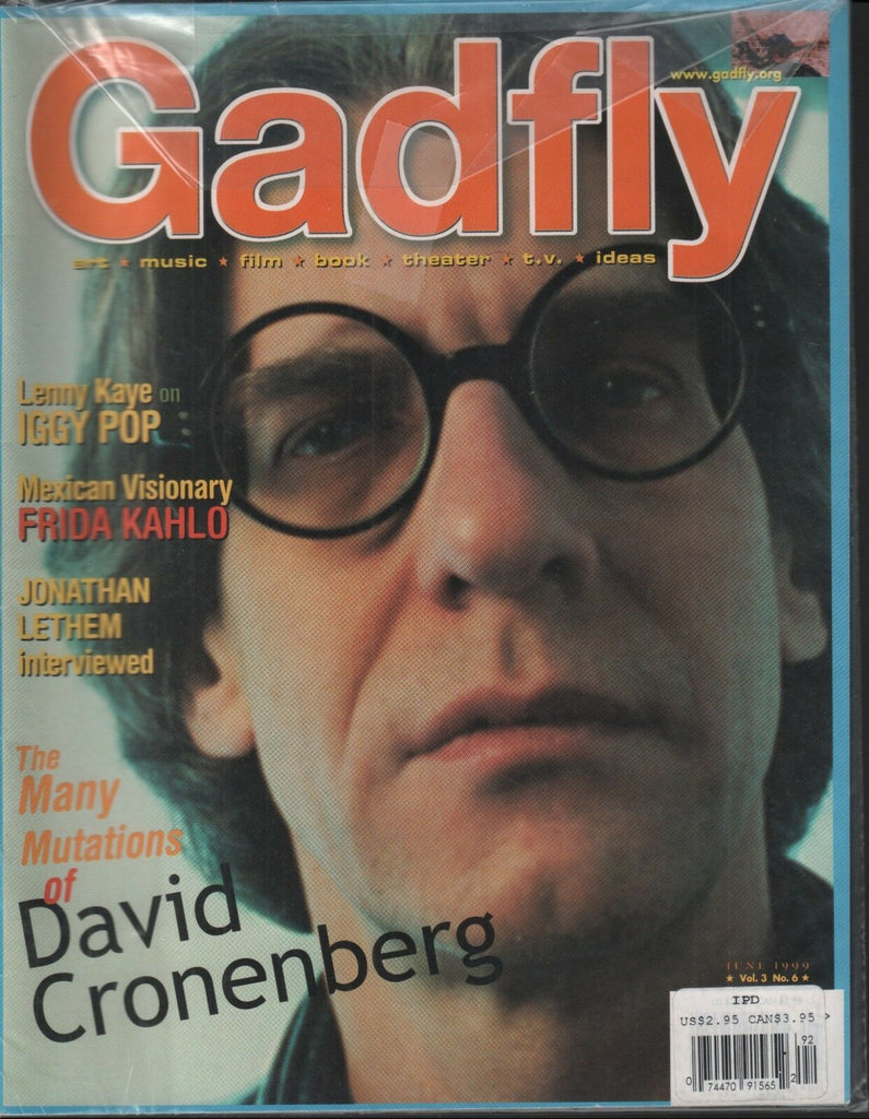 Gadfly June 1999 David Cronenberg Lenny Kaye Frida Kahlo 020419AME