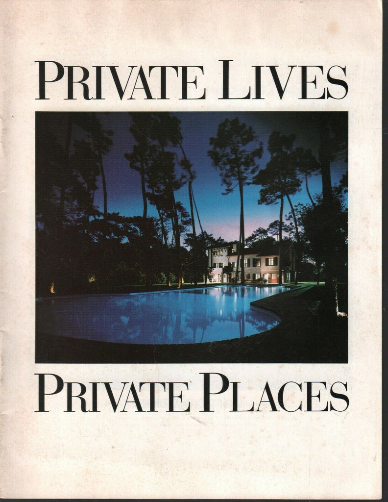 Private Lives Private Places 1980s Architectural Digest Johnny Carson 092820ame2