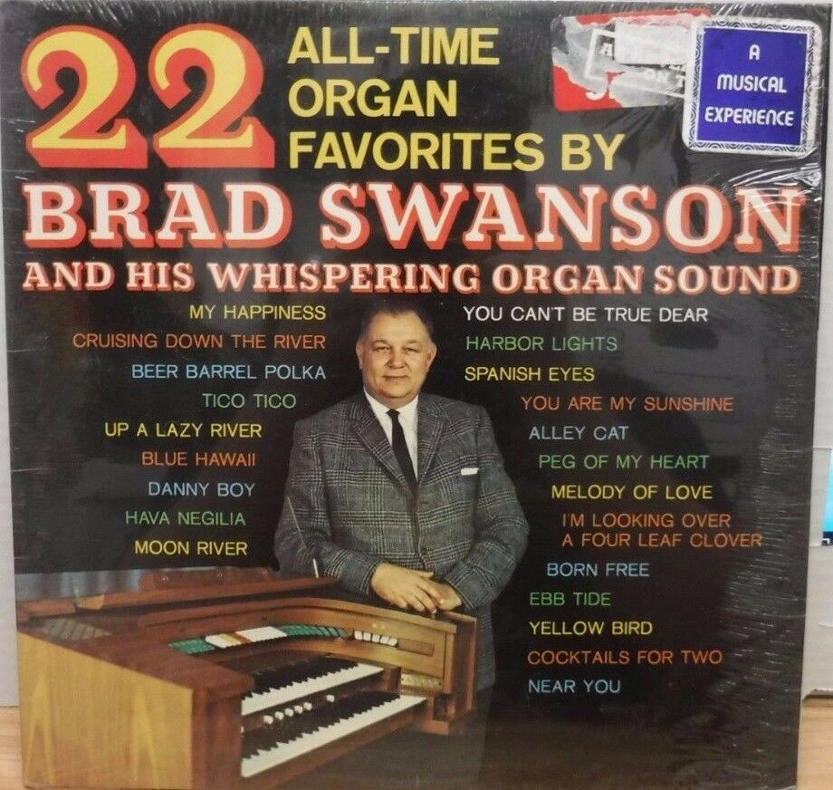 Brad Swanson Whispering Organ Sound Thunderbird THS 8901 TV 33RPM 071117DBE