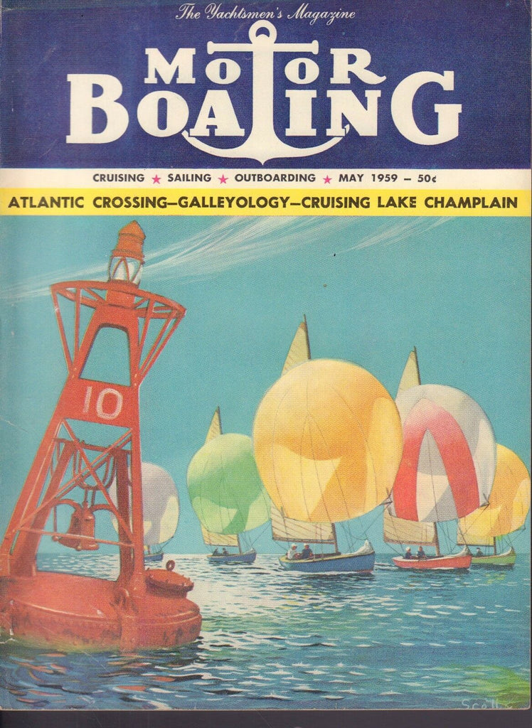 Motor Boating April 1959 Plotting Gadgets, Unsinkable Boat 042017nonDBE