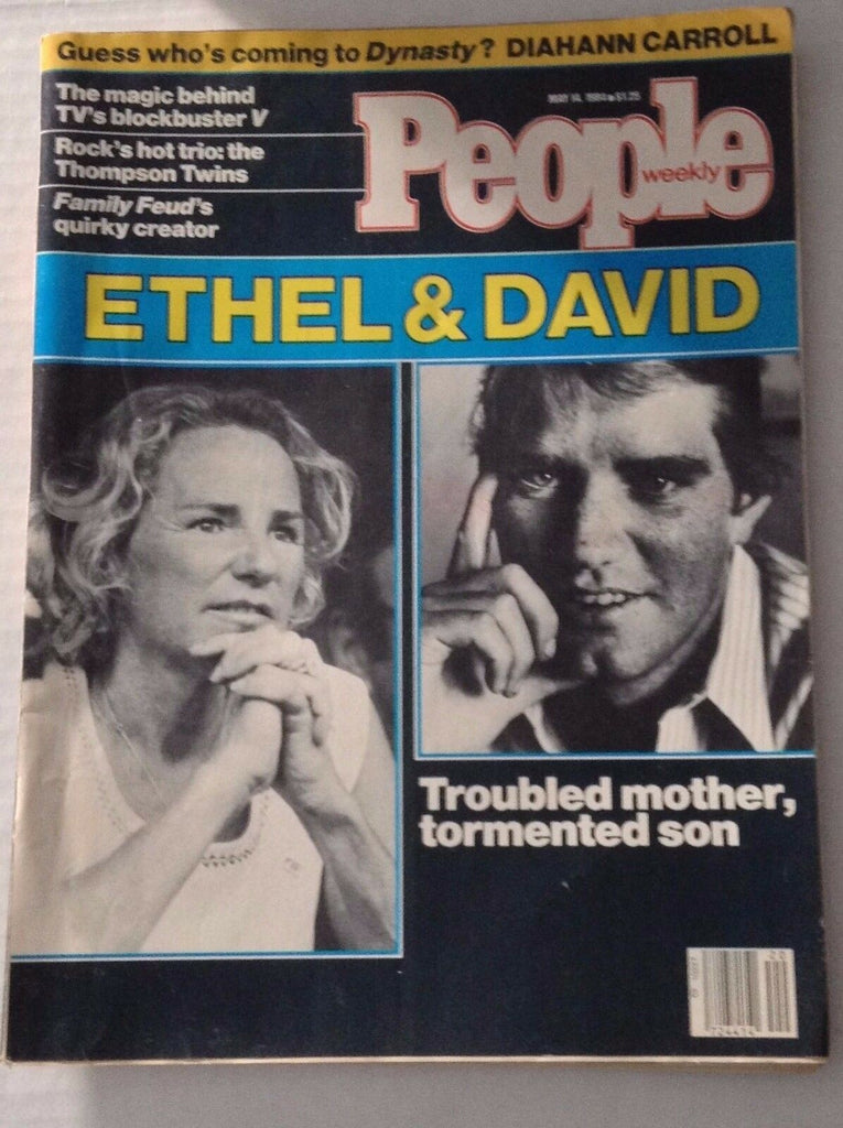 People Weekly Magazine Ethel & David May 1984 121916rh
