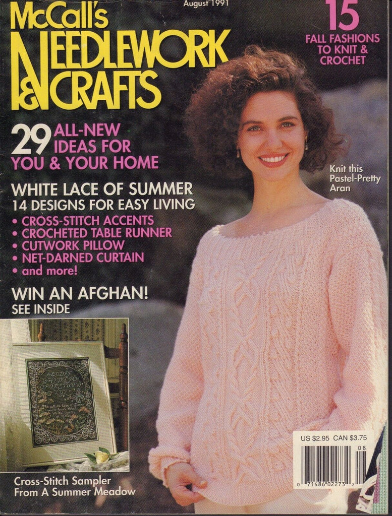 McCall's Needlework & Crafts Magazine August 1991 072817nonjhe