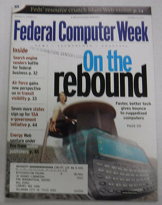 Federal Computer Week Magazine On The Rebound October 2002 071415R