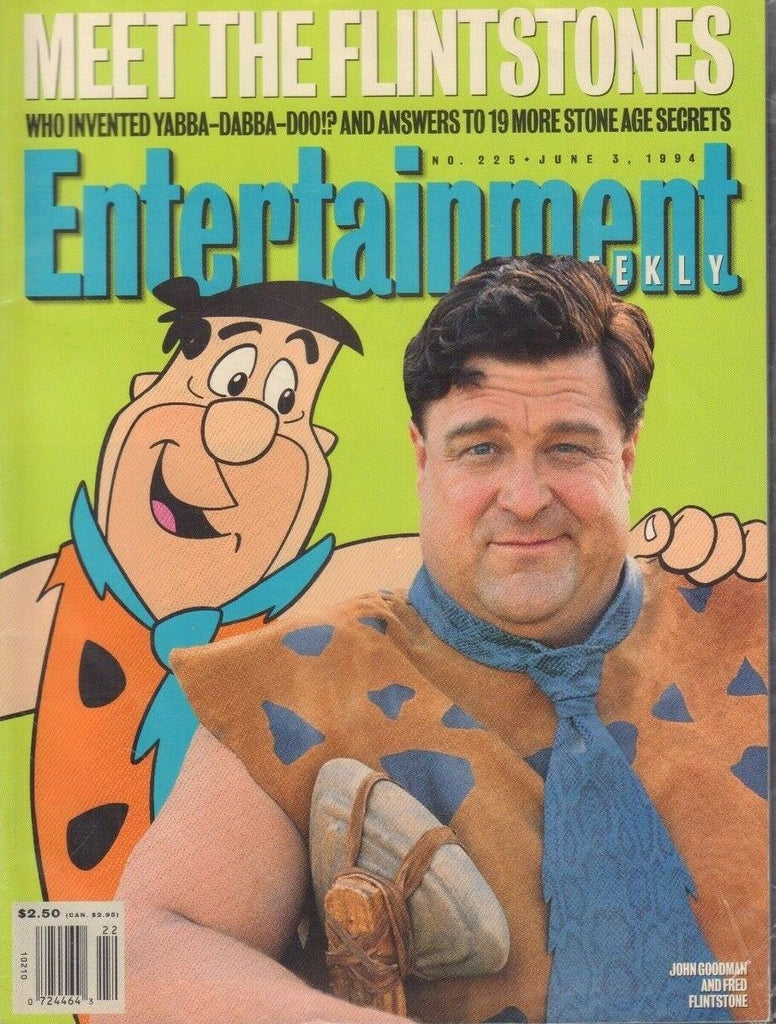 Entertainment Weekly June 3 1994 John Goodman as Fred Flintstone 020519DBE
