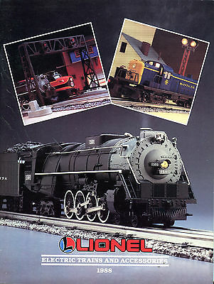 Lionel Electric Trains & Accessories 1988 Catalog EX 071016jhe2