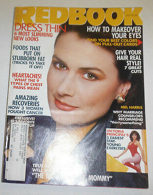 Redbook Magazine Mel Harris Victoria Principal October 1988 101414R