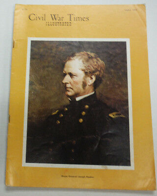 Civil War Times Magazine Major General Joseph Hooker August 1975 071015R