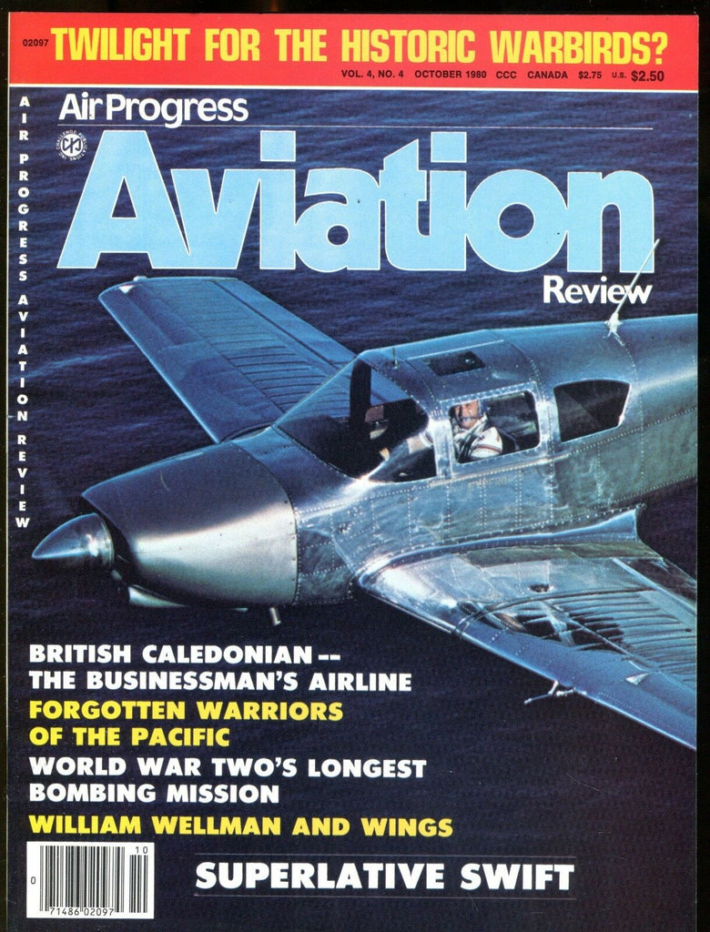 Air Progress Aviation Review Magazine October 1980 EX No ML 120216jhe