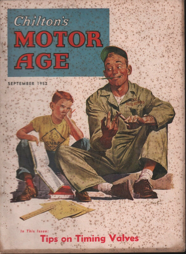 Chilton's Motor Age September 1952 Tips on Timing Valves 100218ame
