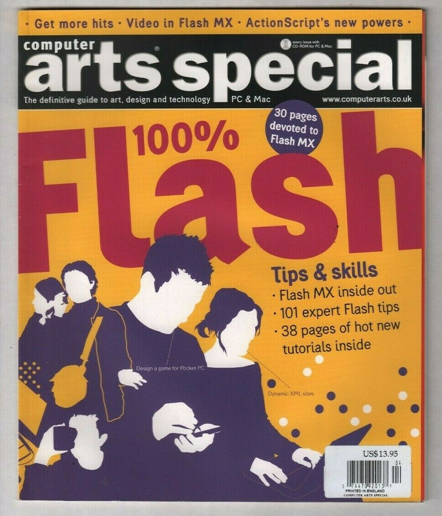 Computer Arts Special UK Mag Flash Tips & MX 2002 No.31 011520nonr