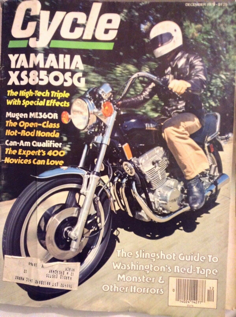 Cycle Magazine Yamaha XS850SG December 1979 102717nonrh